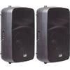 ITALIAN STAGE IS SPX15AUB coppia casse amplificate 15" con BT player USB/SD card