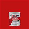 MAXMEYER Smalto a solvente per ferro e legno brillante ROSSO R3020 0,750 L