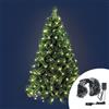 Wisdom Mantello a rete di luci per Albero di Natale da 150cm a 380cm 198 Led Bianco Caldo Wisdom
