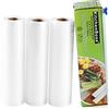 KitchenBoss Sacchetti per il Sottovuoto Alimenti, 3 Rotoli 20x500cm, Sacchetti Sottovuoto Alimenti, Rotoli per Sottovuoto Alimenti rotolo sottovuoto alimenti