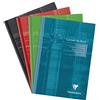 Clairefontaine 3689C Un Registro di classe Agrafé - A5 14,8x21 cm - 40 pagine con marginis staccabili - Carta registro verde 110 g - copertina in carta laminata - colore casuale