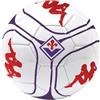 Kappa Pallone Fiorentina Palla Calcio Fiorentina Ufficiale. Modello con Logo. (Misura 5 - Pallone Grande Bianco)