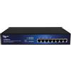 ALLNET ALLNET ALL8804POE+ switch di rete L2 Gigabit Ethernet (10/100/1000) Nero, Blu Supporto Power over Ethernet (PoE) ALL8804POE+