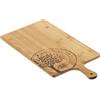 LEONE Tagliere Nature pinsa bambù cm 36x23x1+ manico 10cm