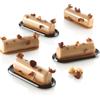 SILIKOMART Cylindre 30 stampo silicone 12 impronte cm 7,8x2,1x2,1h +vassoi+cutter