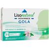 Lisonatural Advance Gola - Integratore alimentare per il sollievo della gola, 20 pastiglie