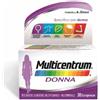 Multicentrum Donna Integratore Vitamina D Calcio Ferro Acido Folico, 30 Compresse