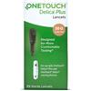 OneTouch Delica Plus - Lancette Pungitito Misurazione Glicemia 30G, 25 Lancette