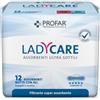 Profar Ladycare - Assorbenti con Ali notte, 12 assorbenti
