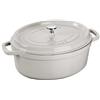 Staub Cocotte Ovale 31 cm Tartufo Bianco