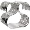 Alessi Portabottiglie Barkcellar Acciaio