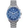 Breil Orologio BAMBINO GROW UP quadrante MONO-COLORE BLU movimento CRONOGRAFO QUARZO e BRACCIALE ACCIAIO ARGENTO EW0719