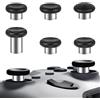 AXFEE Levette Analogiche in Metallo, 6 in 1 Palette Paddles Levette per Xbox One/One S X/Elite Series Controller, Analogici Magnetici Tasti per Xbox Series Joystick-Nero