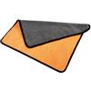 Lampa Premium Quality, panno in microfibra double-face (40x40 Grigio/Arancio)