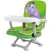 Aziamor Gnammy Rialzo Sedia Con Cover Fantasia Elefante Colore Verde