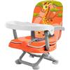 Aziamor Gnammy Rialzo Sedia Con Cover Fantasia Giraffa Colore Arancione