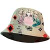 KARACTERMANIA Harley Quinn Mad Love-Cappello Bambino Bucket, Beige, 25 x 15 cm