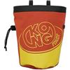 Kong. Lario Bag. Chalk bag. Sacca porta-magnesite per arrampicata e alpinismo. Interno Pile. Chiusura con coulisse e Asola Porta Spazzolino. Colore Amaranto