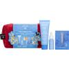 Apivita Aqua Beelicious - Cofanetto Regalo con Pochette + Crema Leggera 40ml + Booster Idratante 10ml + Gel Occhi 1.5ml