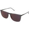 Hugo by Hugo Boss Hugo Boss HG 1319/S HEK/AO | Occhiali da Sole Graduati o Non Graduati | Prova Online | Unisex | Plastica | Quadrati | Grigio, Trasparente | Adrialenti