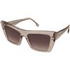 Carrera Carrera 3046/S FWM/HA | Occhiali da Sole Graduati o Non Graduati | Prova Online | Plastica | Cat Eye, Ovali / Ellittici | Marrone, Trasparente | Adrialenti
