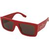 Marc Jacobs Marc 775/S C9A/70 | Occhiali da Sole Graduati o Non Graduati | Prova Online | Plastica | Quadrati | Rosso | Adrialenti
