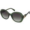Marc Jacobs Marc 763/S 1ED/GB | Occhiali da Sole Graduati o Non Graduati | Prova Online | Plastica | Oversize | Verde, Trasparente | Adrialenti