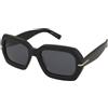 Boss by Hugo Boss Hugo Boss Boss 1732/G/S 807/IR | Occhiali da Sole Graduati o Non Graduati | Prova Online | Plastica | Quadrati | Nero | Adrialenti