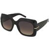 Boss by Hugo Boss Hugo Boss Boss 1730/S 807/PR | Occhiali da Sole Graduati o Non Graduati | Prova Online | Plastica | Quadrati | Nero | Adrialenti
