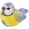 Wild Republic Audubon Bird, Cinciarella con Autentico Suono d'uccello, Peluche, Giocattolo per Uccelli per Bambini e birdwatcher, 18 cm
