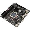 Goshyda Scheda Madre LGA 1151, Scheda Madre per Computer H110 Micro ATX per PC Desktop, USB 3.0 DDR4 SATA 3.0, Scheda Madre di Gioco con Disco Rigido Dual Mode M.2 NVME NGFF