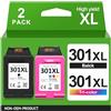 SUNPRINTZ 301XL Cartuccia d'inchiostro Compatibile con Cartucce HP 301 Compatibile con Cartucce HP 301 Nero e Colore per Deskjet 1000 1010 1510 2050 2540 3050 OfficeJet 2620 2622 4504 4630 Envy 4500 5530 5532