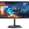 COOLER MASTER Monitor Cooler Master Tempest GP2711 27'' QHD VA Mini LED Quantum Dot 165Hz Nero