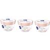 NIVEA Soufflé Corpo Fiori di Ciliegio & Olio di Jojoba in confezione da 3 x 200 ml, Crema idratante dalla texture leggera, Crema corpo con fragranza ai Fiori di Ciliegio