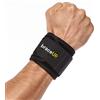 BraceUP Polsiera Ortopedica - Fascia Polso per Polsiera Tendinite, Cinturino di Compressione per il Polso per Tendinite, Tennis, Palestra, Allenamento (Nero)