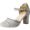 Hirschkogel 3007836, Scarpe décolleté Donna, Grigio Grigio 031, 37 EU