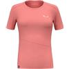 SALEWA Puez Sporty Dry W Maglietta, Lantana Rosa, XXL Donna