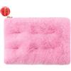 DOTBUY-SHOP Cuccia Cane Interno Rettangolare, Peluche Cuccia Gatto e Cane Cuscino per Cani, Lavabile e Morbido Cuscino per Animale Domestico, per Grandi Gatti e Cani (45X30CM,Rosa)