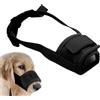 Janurium Museruola per cani Cani di taglia media - Museruola per cani | Museruola a muso corto traspirante Air Mesh per cani di piccola e media taglia | Protezione per la bocca del cane, museruola morbida per