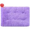 DOTBUY-SHOP Cuccia Cane Interno Rettangolare, Peluche Cuccia Gatto e Cane Cuscino per Cani, Lavabile e Morbido Cuscino per Animale Domestico, per Grandi Gatti e Cani (45X30CM,Viola)