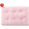 DOTBUY-SHOP Cuccia Cane Interno Rettangolare, Peluche Cuccia Gatto e Cane Cuscino per Cani, Lavabile e Morbido Cuscino per Animale Domestico, per Grandi Gatti e Cani (45X30CM,Rosa Chiaro)