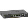 Netgear Switch Netgear RJ-45 Gigabit Ethernet 5porte PoE+ Nero [GS305EPP-100PES]