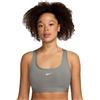Nike Top Donna Nike Bra Light Support Grigio