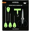 Hirisi Tackle Forbici da pesca Strumento per nodi con pinze per esche