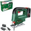 Bosch Home and Garden EasySaw - Seghetto alternativo a batteria 18 V-70 (batteria da 2,0 Ah, sistema Volt, con 1 lama per alternativo, caricatore AL V-20, in cartone)