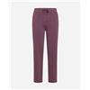 Deha Gabardine Straight W - Pantalone - Donna - Viola