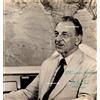 J.R.d.tata Indiano Industrialist Firmato Lucido Ristampa Foto Misura