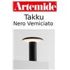 Artemide Takku nero verniciato
