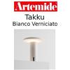 Artemide Takku bianco verniciato