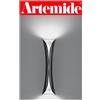 Artemide cadmo parete nero/bianca